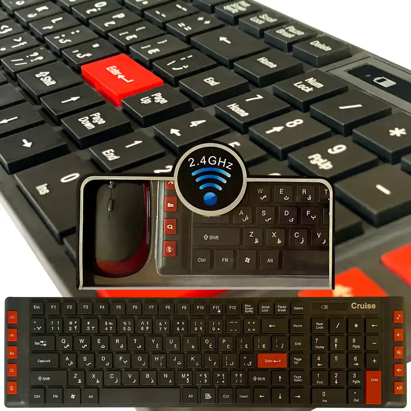 کیبورد و ماوس مدل KB-M1