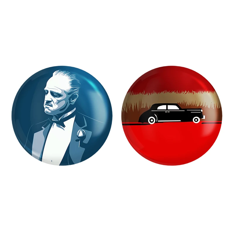 مگنت خندالو طرح پدرخوانده The Godfather کد 1015210148 مجموعه 2 عددی