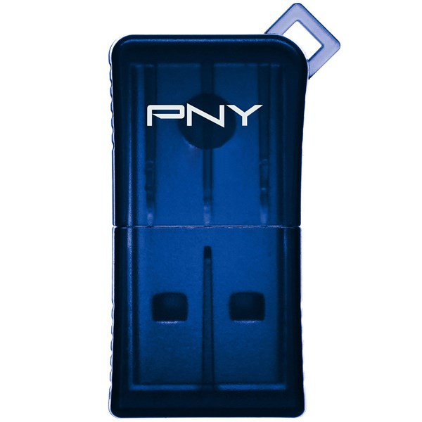 فلش مموری USB 2.0 پی ان وای مدل میکرو اسلیک اتچ ظرفیت 32 گیگابایت