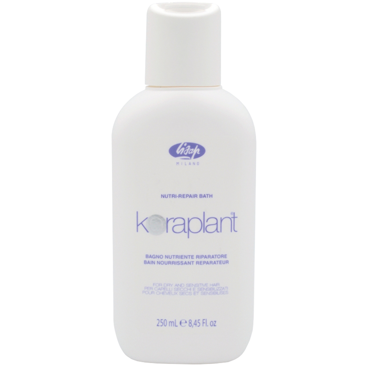 شامپو ترمیم کننده موهای خشک و آسیب دیده لیزاپ مدل Keraplant حجم 250 میلی لیتر