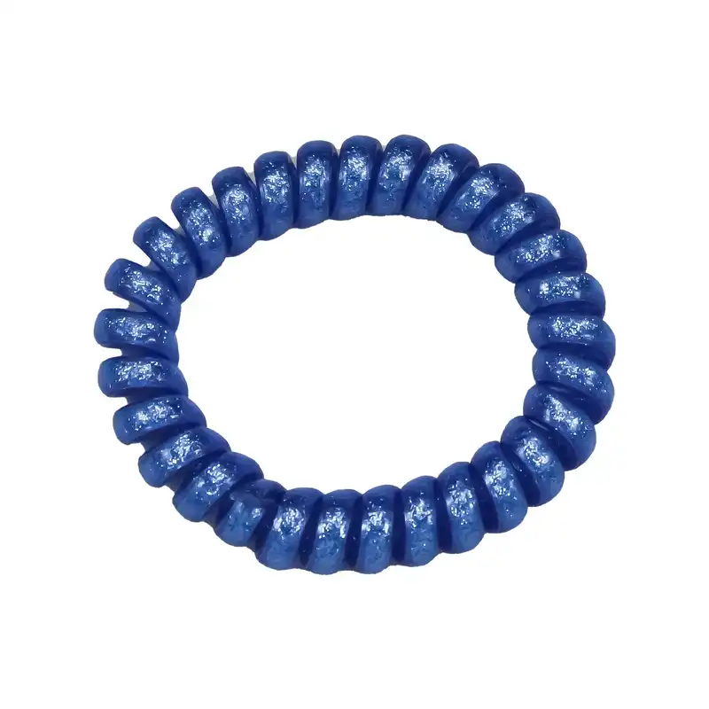 کش مو مدل سیم تلفنی شاین دار کد 01