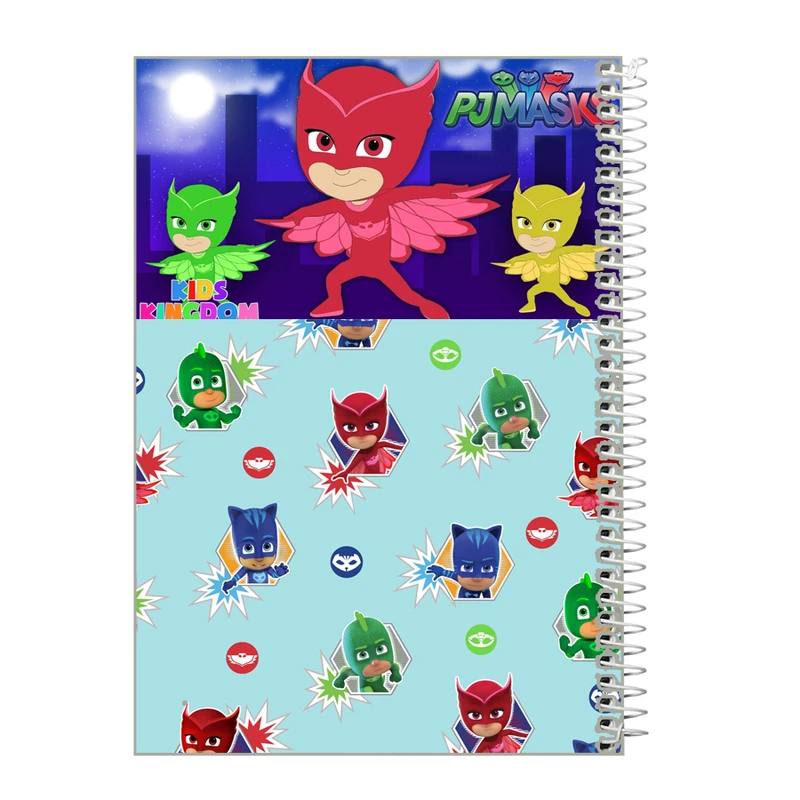 دفتر نقاشی 40 برگ طرح pj masks کد tz9