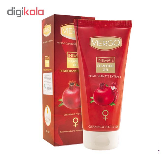 ژل بهداشتی بانوان ویرگو مدل Pomegranate حجم 200 میلی لیتر ژل بهداشتی بانوان ویرگو مدل Pomegranate حجم 200 میلی لیتر