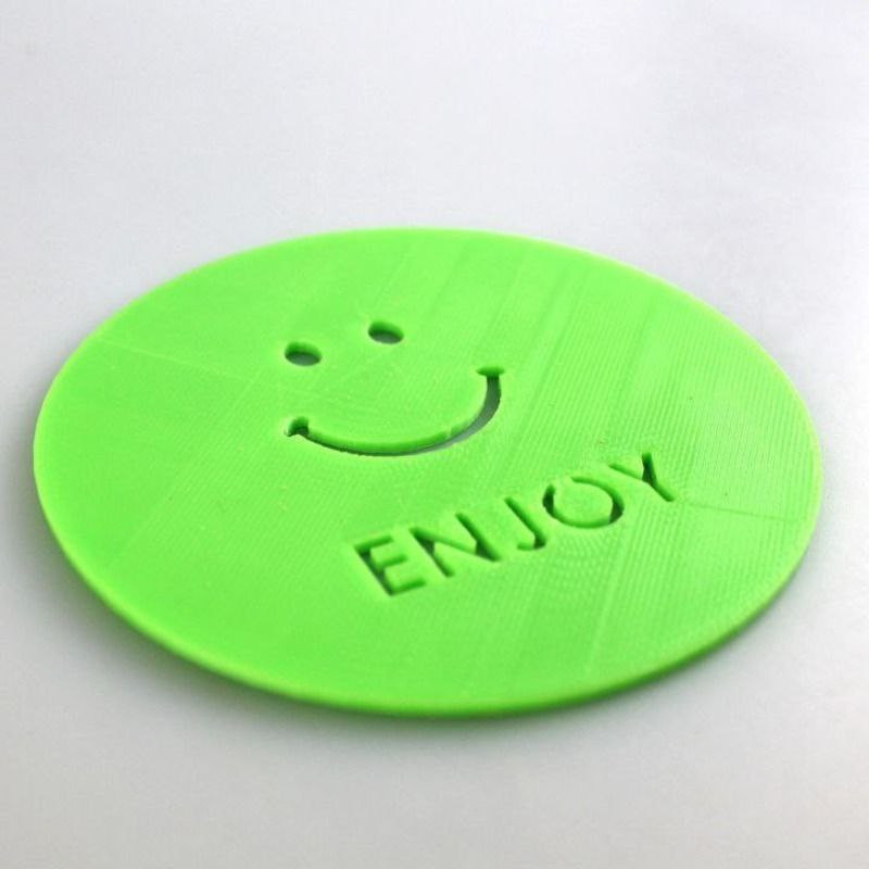 شابلون قهوه مدل smile