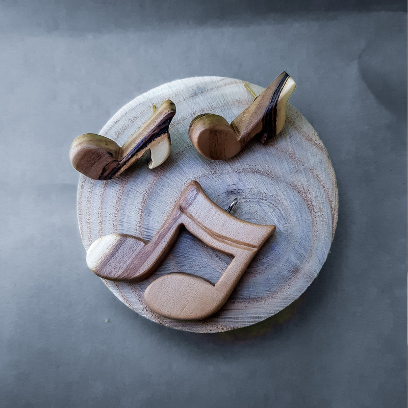 نیم ست دخترانه مدل نت موسیقی