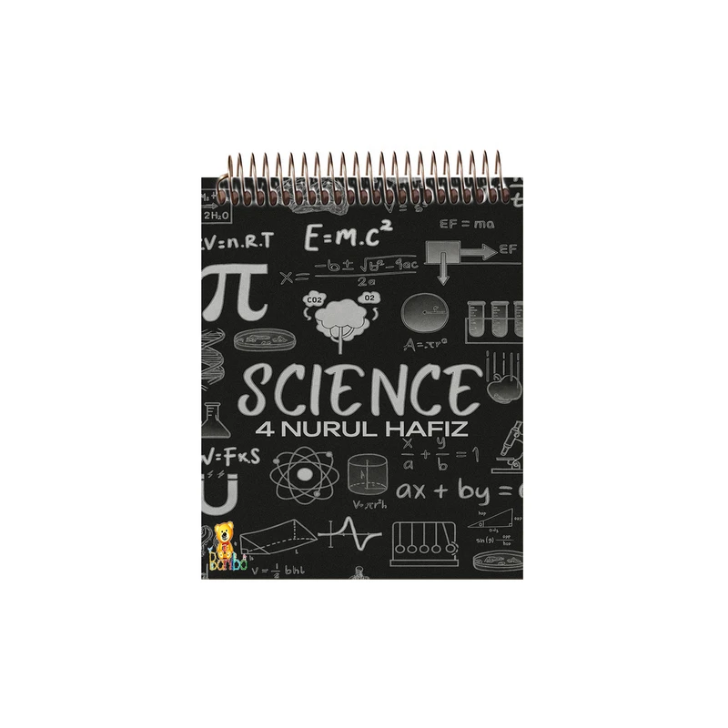دفترچه نقاشی 50 برگ بانیبو مدل ریاضی و فیزیک کد 2752