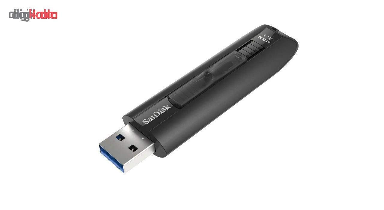  فلش مموری USB3.1 سن دیسک مدل EXTREME GO CZ800 ظرفیت ۱۲۸ گیگابایت