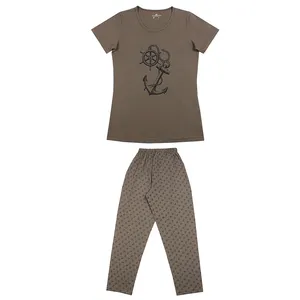 تی شرت و شلوارک زنانه پی اند ژ مدل 1359-49-E