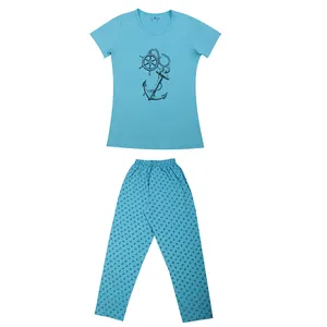 تی شرت و شلوارک زنانه پی اند ژ مدل 1359-49-F