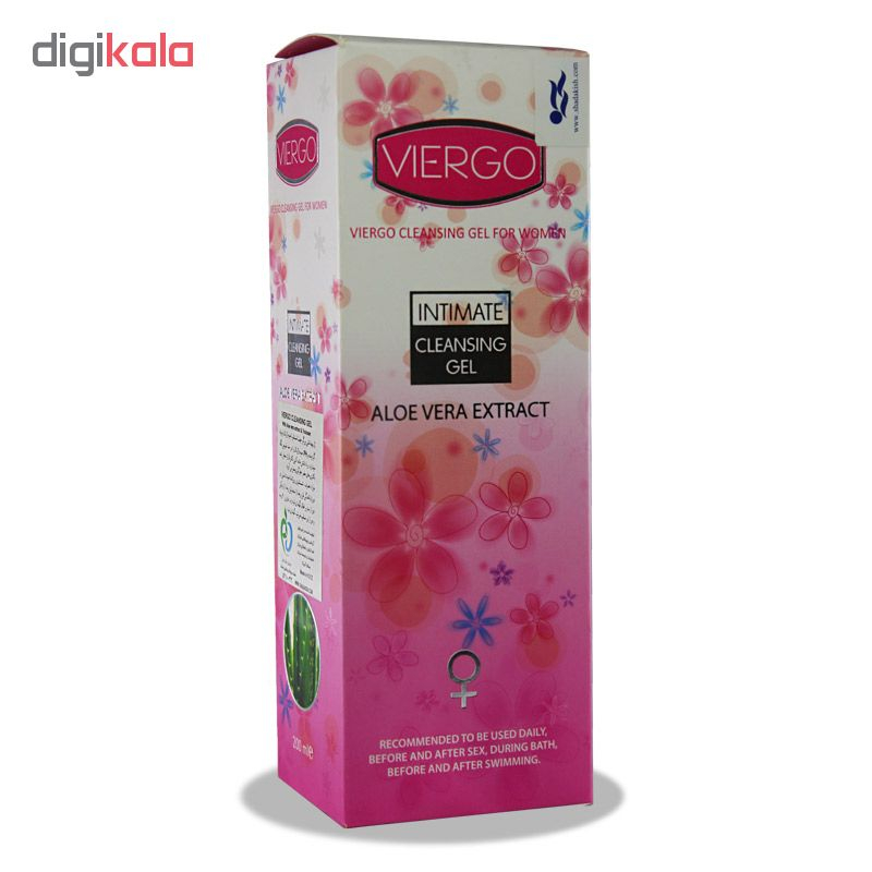 ژل بهداشتی بانوان ویرگو مدل Aloe Vera حجم 200 میلی لیتر