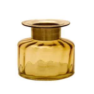 گلدان شیشه ای مدل پرسام کد 027