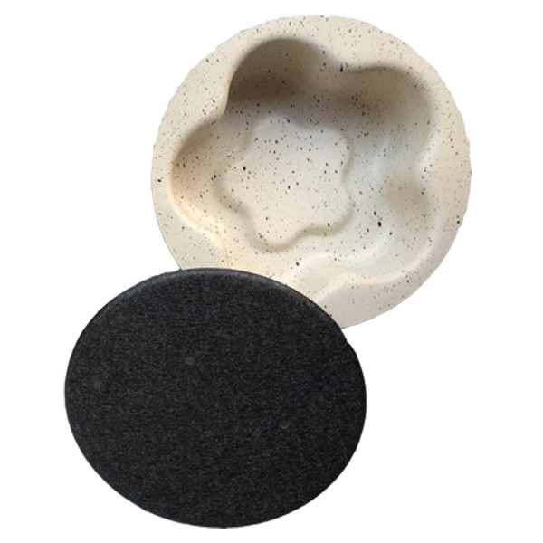 قالب ته چین و کته  مدل گل صاف و گل برجسته مجموعه دو عددی