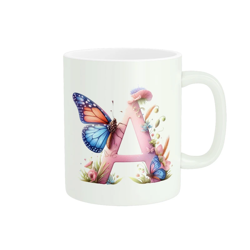 ماگ پاد آفرین طرح حرف A کد 422