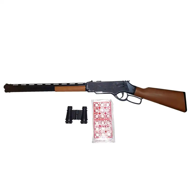 ست تفنگ بازی مدل شاتگان به همراه دوربین