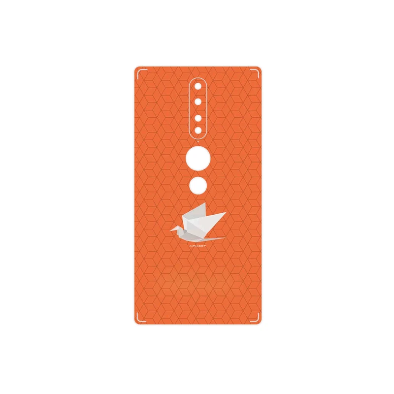 برچسب پوششی ماهوت مدل Minimalist origami bird مناسب برای گوشی موبایل لنوو Phab2 Pro