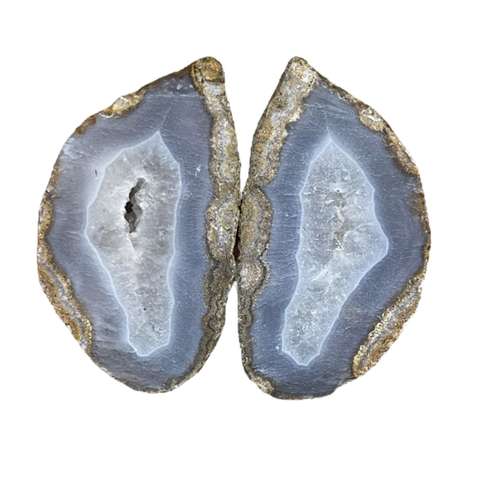 سنگ راف کوارتز مدل توپی ژئود کد 111 بسته دو عددی