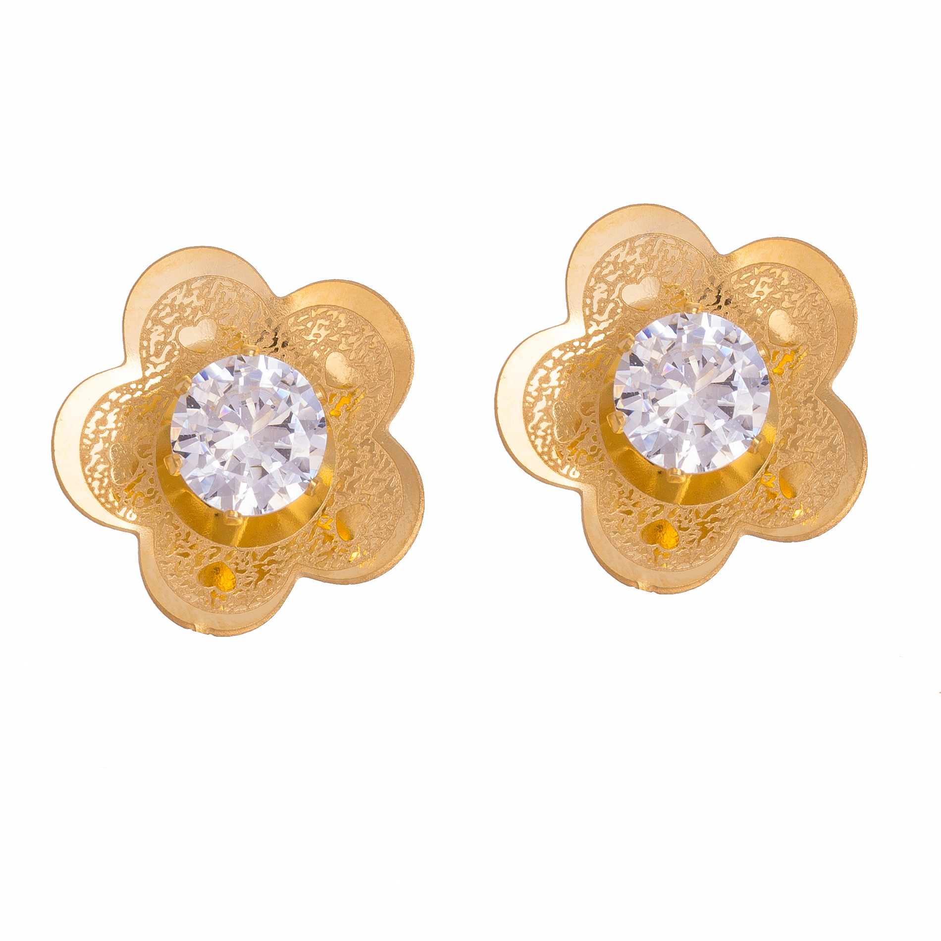 گوشواره طرح گل کد GG1003
