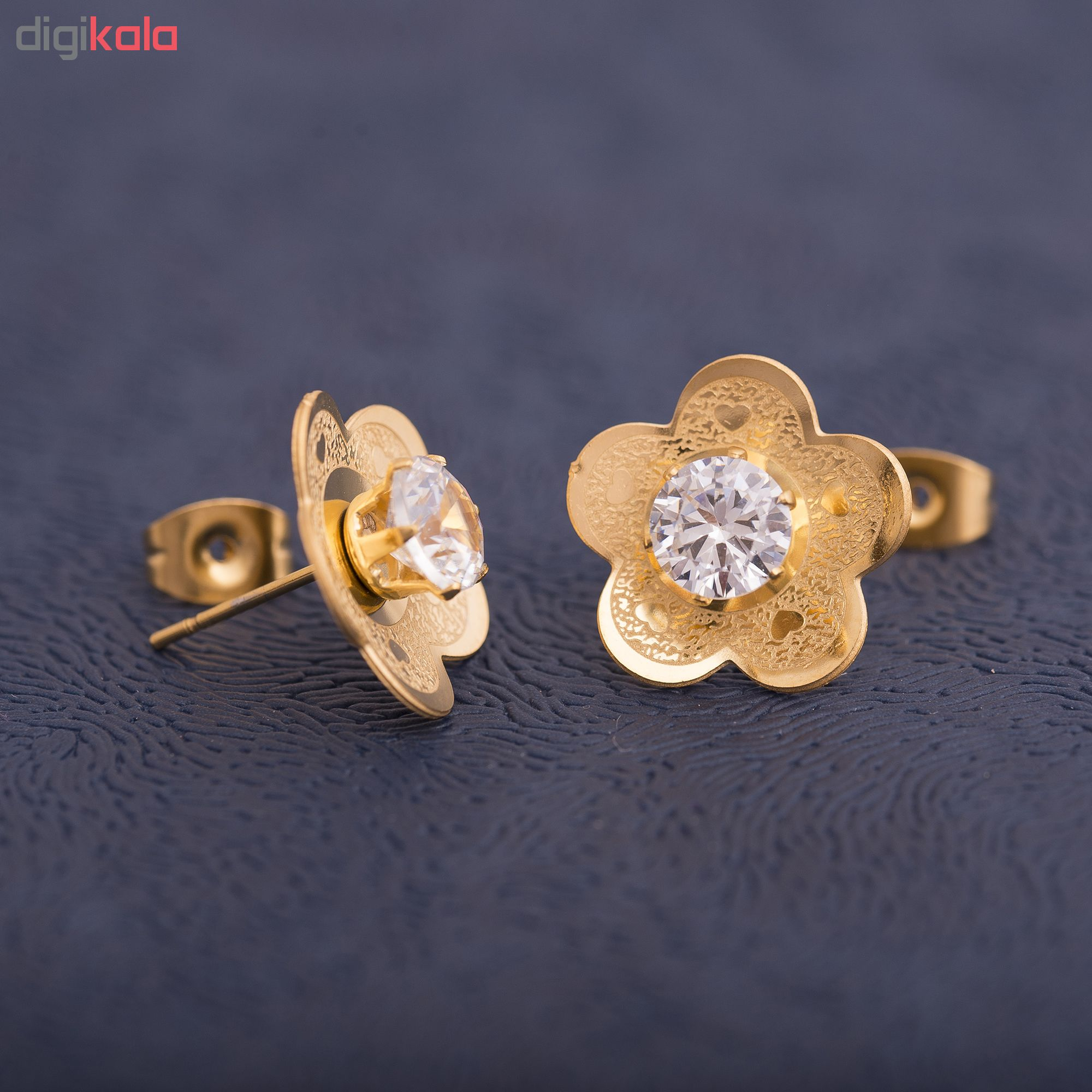 گوشواره طرح گل کد GG1003