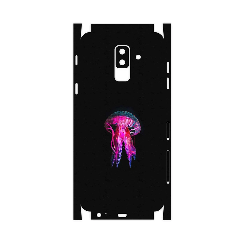 برچسب پوششی ماهوت مدل jellyfish-FullSkin مناسب برای گوشی موبایل سامسونگ Galaxy A6 Plus 2018