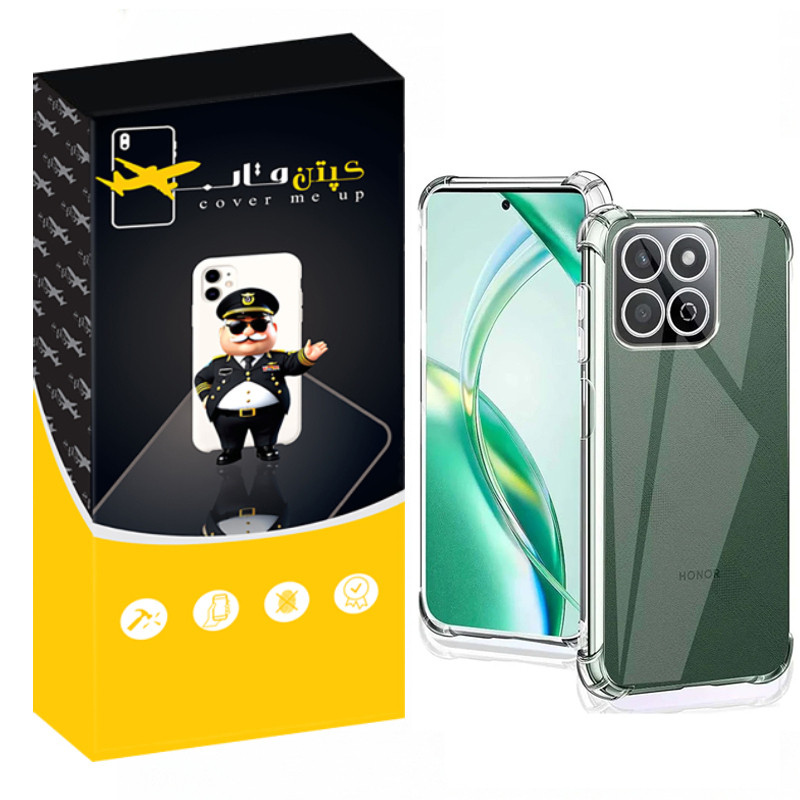 کاور کپتن قاب مدل Crystal مناسب برای گوشی موبایل آنر X6c