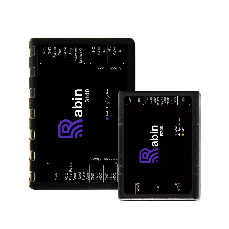 دزدگیر خودرو رابین مدل R750-S پلاس
