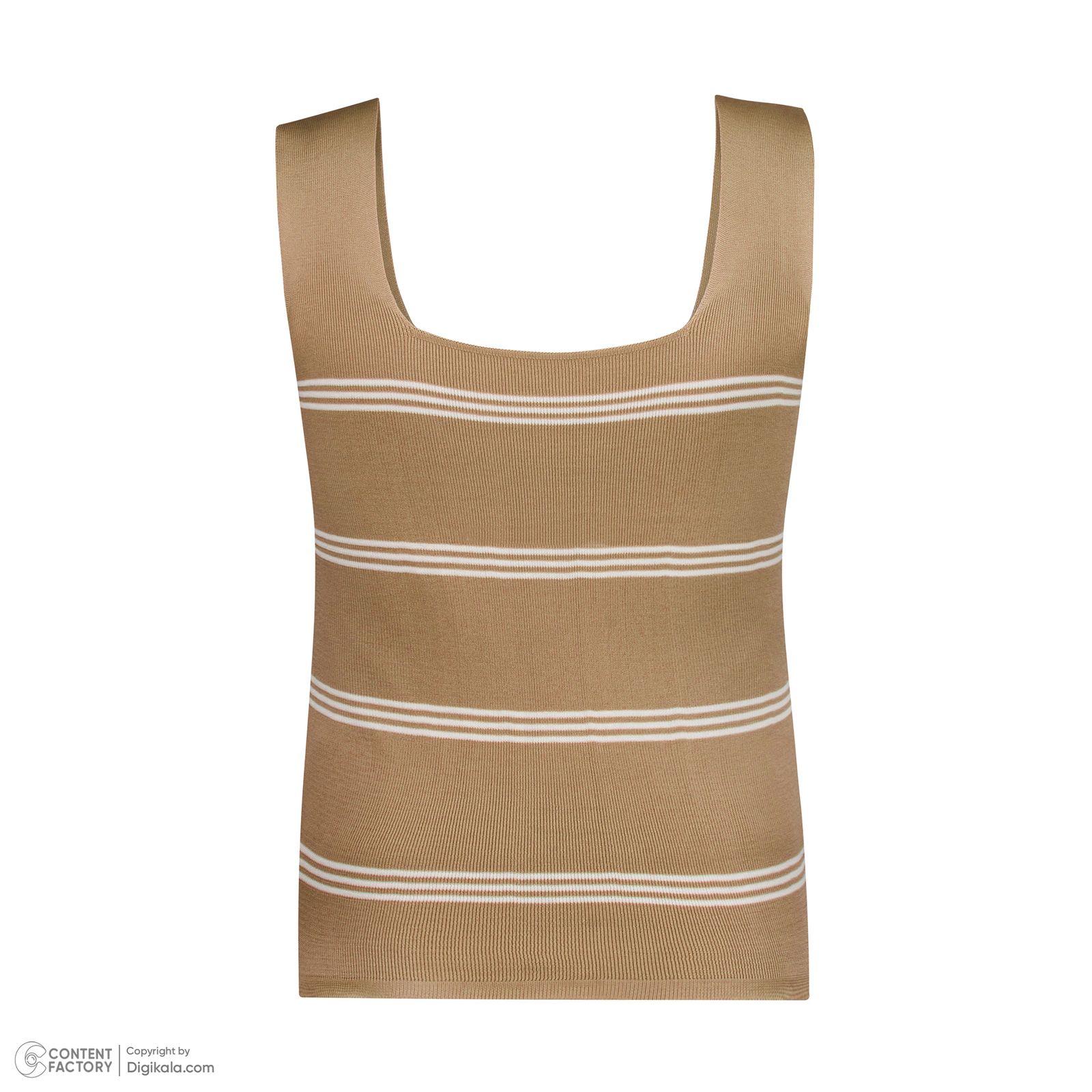 تاپ بافت زنانه نیزل مدل 208 رنگ کرم -  - 3