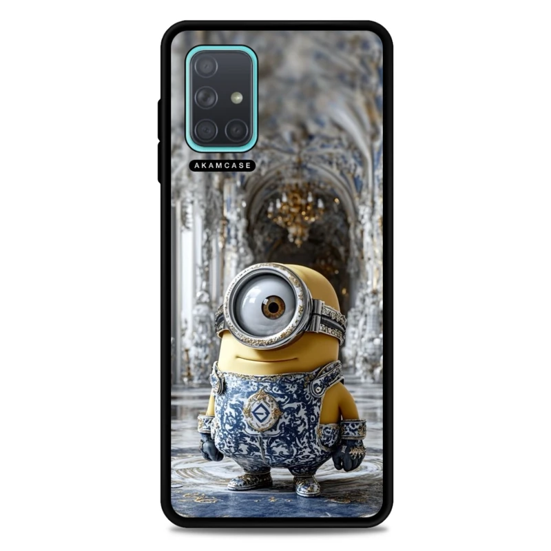 کاور آکام مدل AMC-WSGA71-MINIONS19 مناسب برای گوشی موبایل سامسونگ Galaxy A71