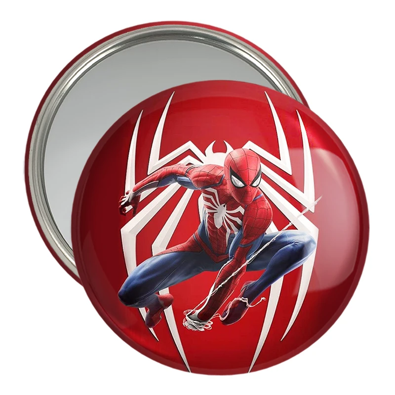 آینه جیبی خندالو مدل مرد عنکبوتی Spider Man  کد 2380