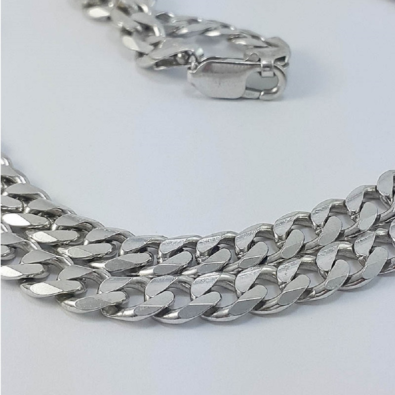 زنجیر نقره مردانه گالری ظهیرالدینی مدل CHM-20