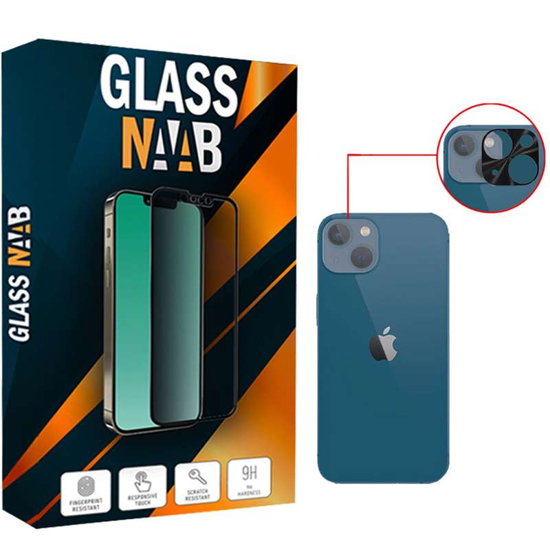 محافظ لنز دوربین گلس ناب مدل Flz-01 مناسب برای گوشی موبایل اپل IPhone 13 / 13 Mini