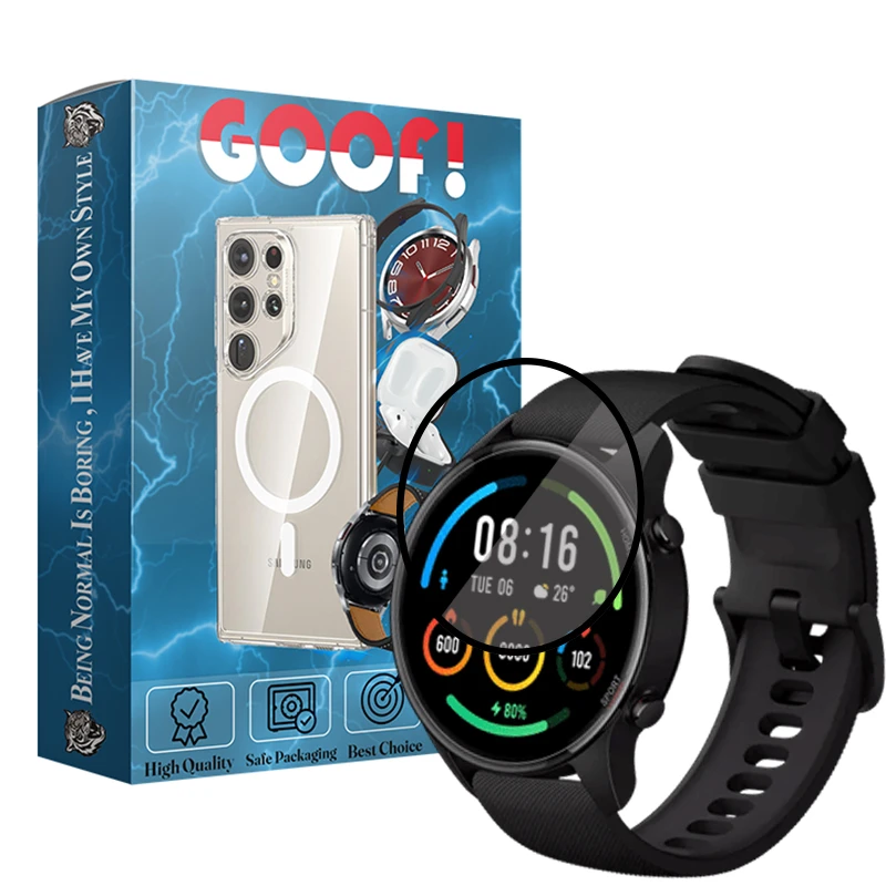 محافظ صفحه نمایش نانو گوف مدل PMMA Protector مناسب برای ساعت هوشمند شیائومی Mi watch color