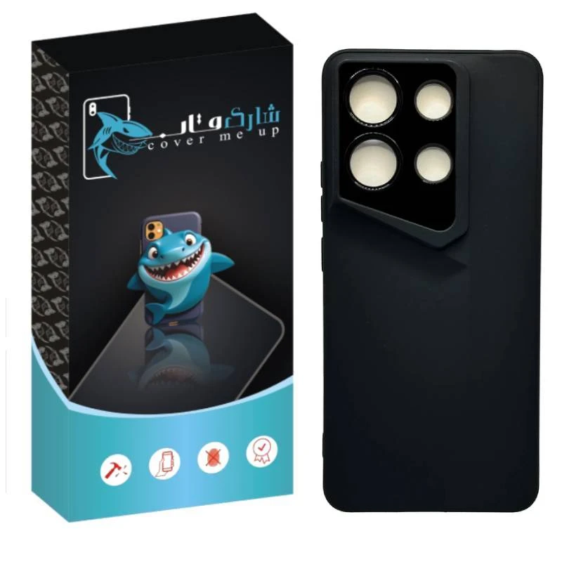 کاور شارک قاب مدل ارگونومی مناسب برای گوشی موبایل شیائومی Redmi Note 13 4G