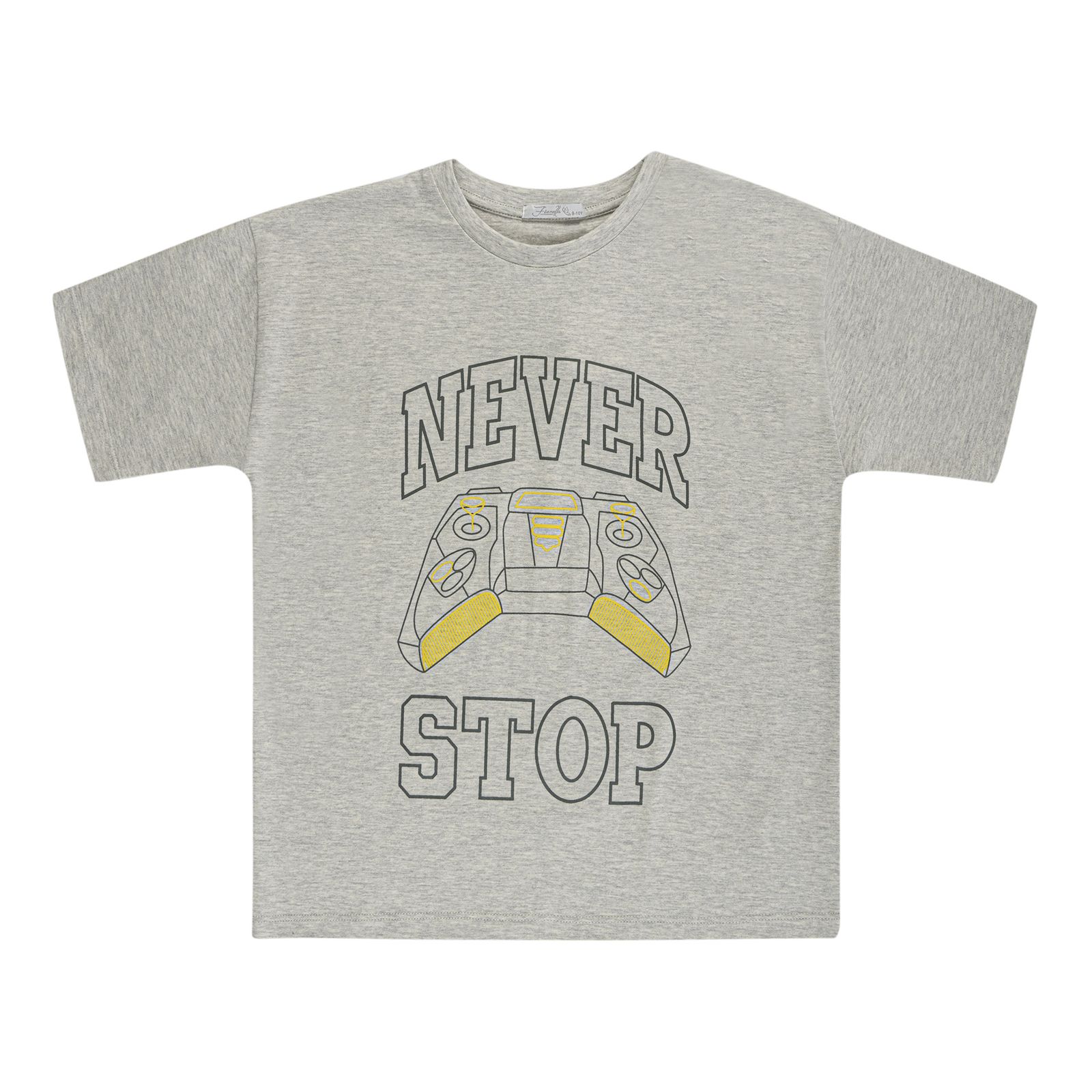 تی شرت آستین کوتاه پسرانه فیورلا مدل never stop کد 45061 -  - 1