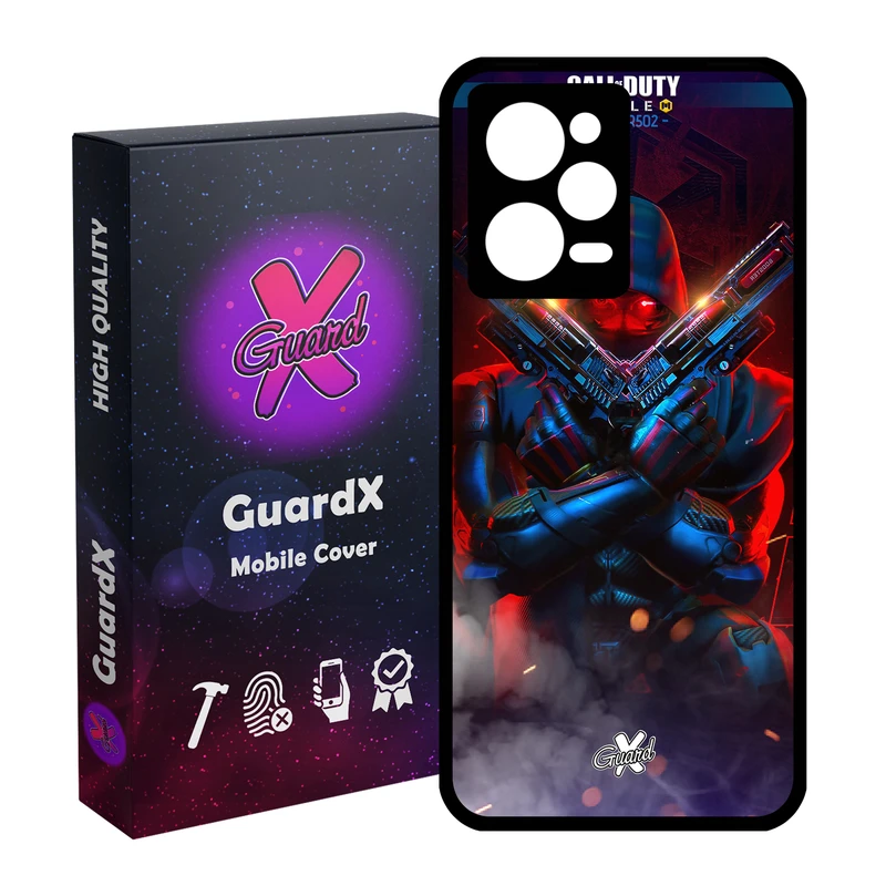 کاور گارد ایکس طرح Call Of Duty مدل Glass10388 مناسب برای گوشی موبایل شیائومی Redmi Note 12 Pro 5G/Poco X5 Pro 5G/Note 12 Pro Pro speed