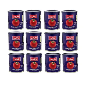 رب گوجه فرنگی بابایی - 800 گرم مجموعه 12 عددی