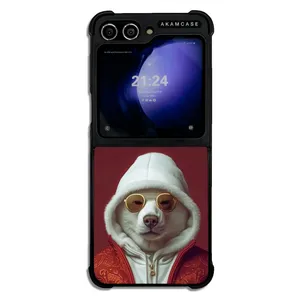AKAM AMC-WSGZFLIP5-ANIMALS9 Cover For Samsung Galaxy Z Flip 5