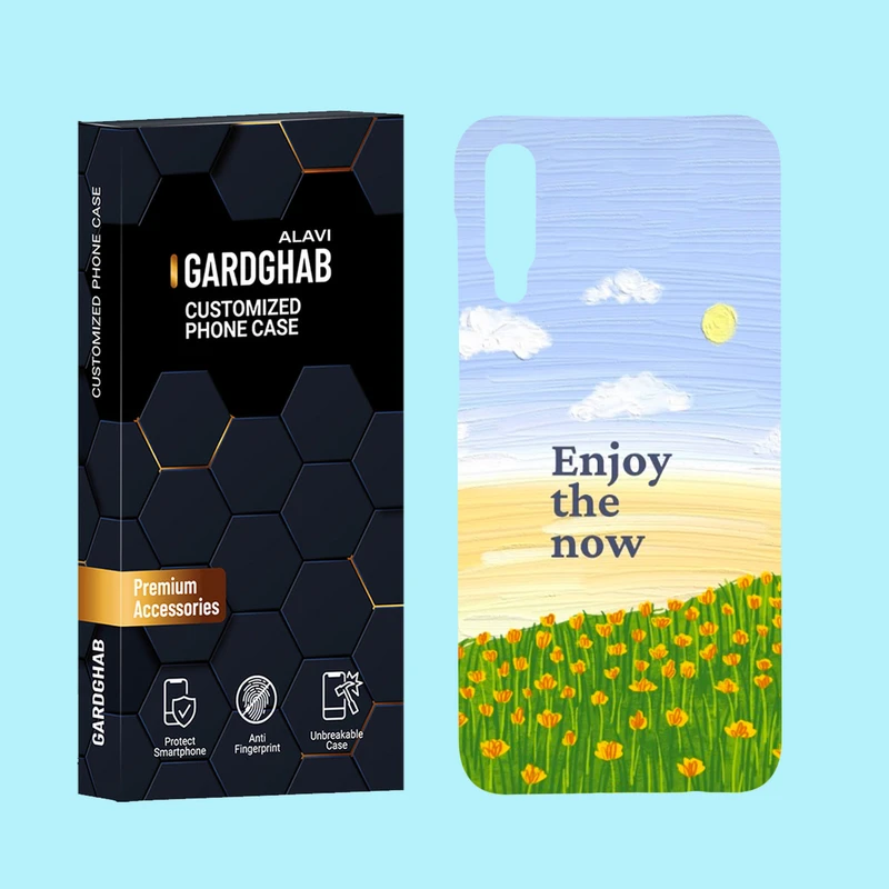 کاور گارد قاب علوی مدل متن مناسب برای گوشی موبایل سامسونگ Galaxy A50 / A50s / A30s