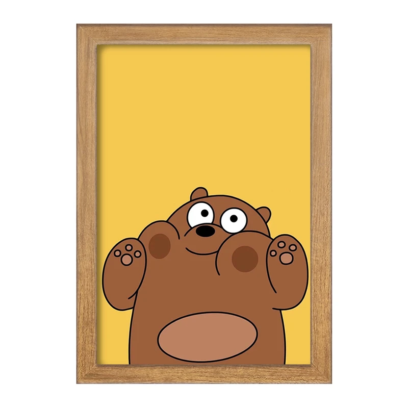 تابلو خندالو مدل انیمیشن سه خرس کله پوک کد 27632