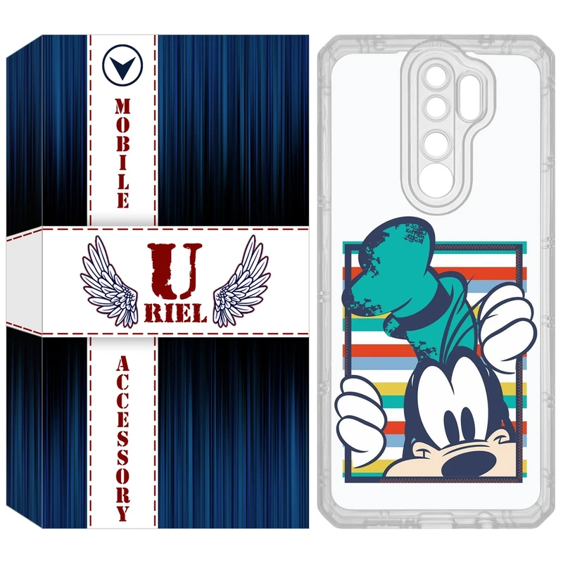 کاور یوریل مدل Clear کد 2 طرح سگ مناسب برای گوشی موبایل شیائومی Redmi Note 8 Pro