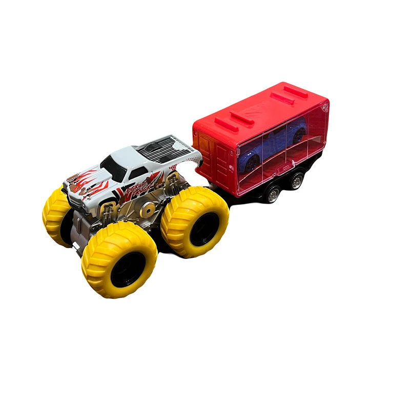 ماشین بازی مدل شورلت ال کامینو به همراه یدک کش