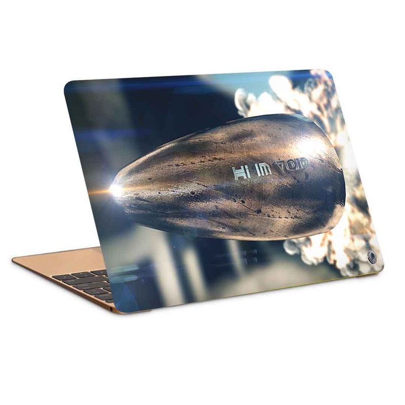 استیکر لپ تاپ طرح Bullet  کد c-1232مناسب برای لپ تاپ 15.6 اینچ