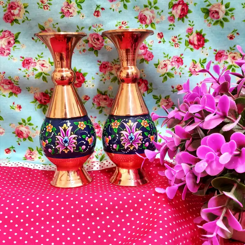 گلدان مسی مدل پرداز کد 1605