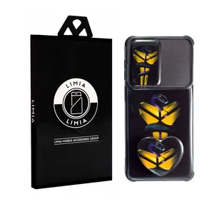 کاور لیمیا مدل فانتزی کشویی پشت شیشه ای طرح عروسکی کد 130 مناسب برای گوشی سامسونگ Galaxy A22 4G به همراه پاپ سوکت 