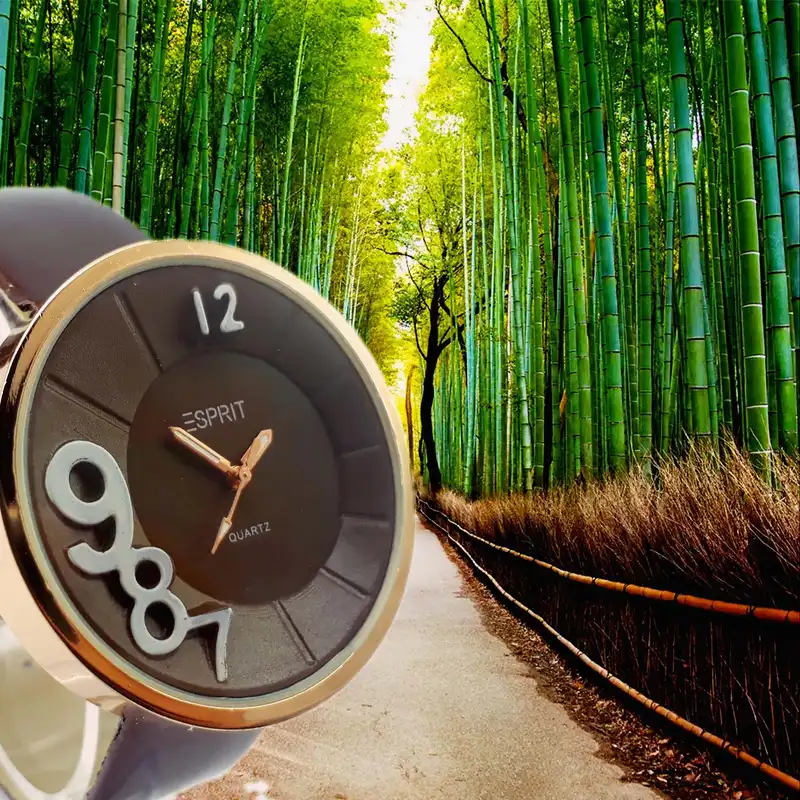 ساعت مچی عقربه ای مدل سه بعدی کد 10ghahvei