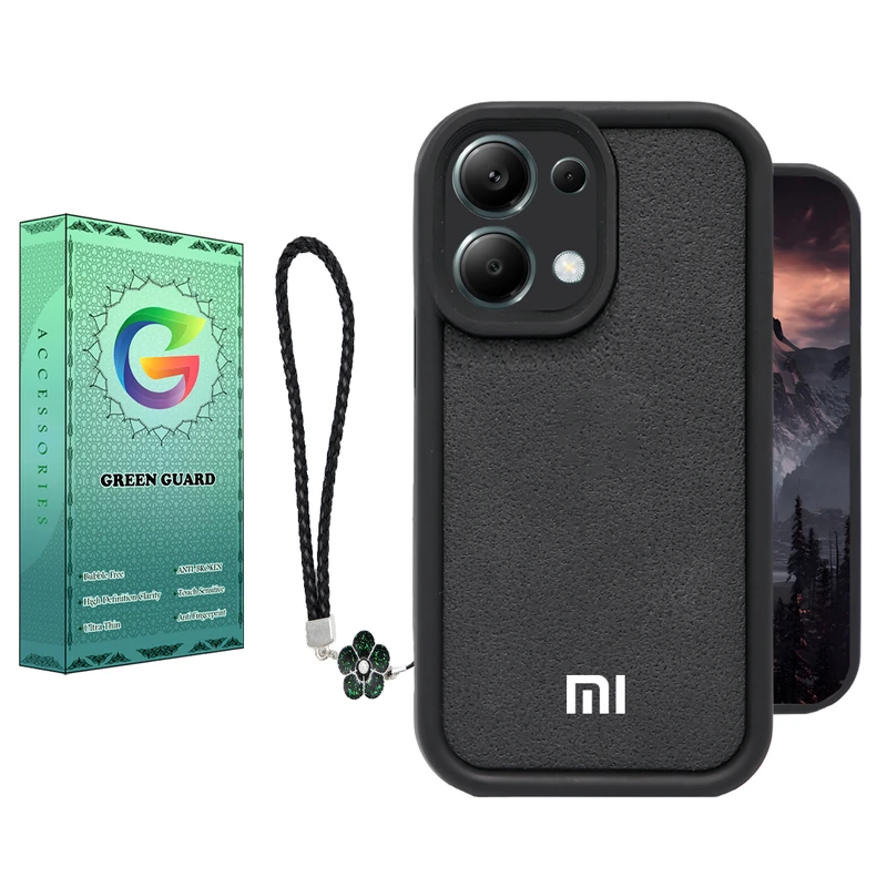 کاور گرین گارد مدل Leather-BAND 444 مناسب برای گوشی موبایل شیائومی Redmi Note 13 Pro 4G به همراه بندآویز