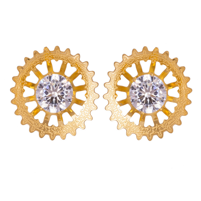 گوشواره طرح گل کد GG1005 گوشواره طرح گل کد GG1005