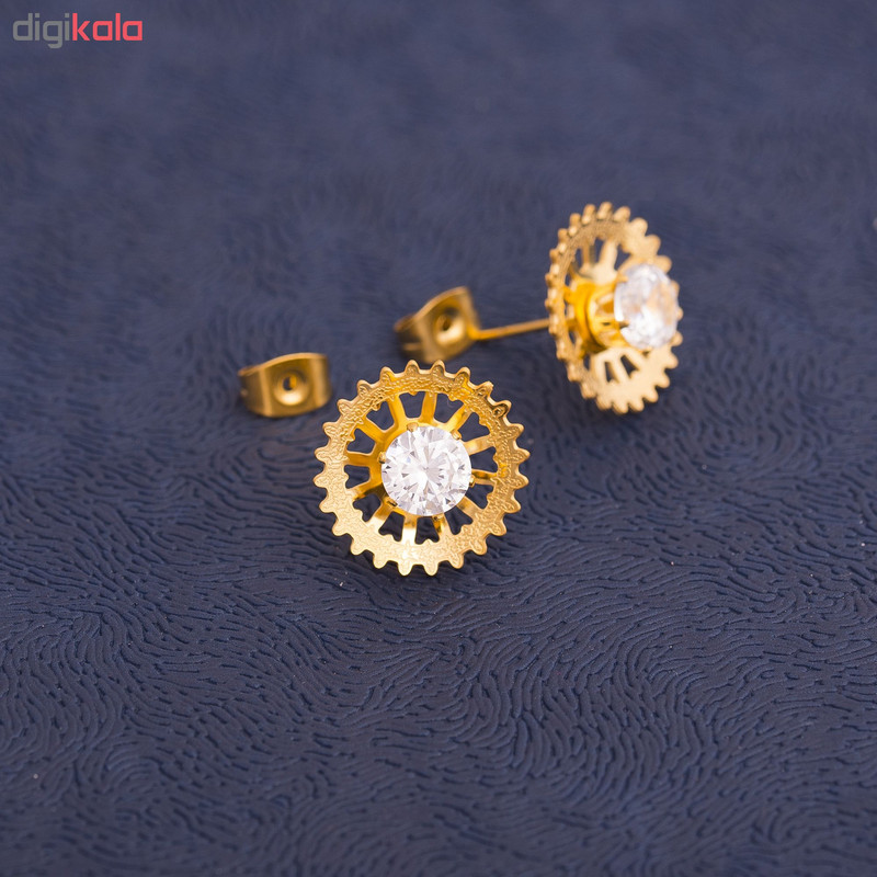 گوشواره طرح گل کد GG1005 گوشواره طرح گل کد GG1005