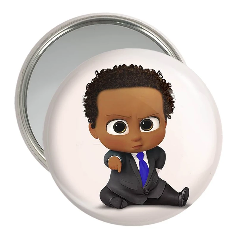 آینه جیبی خندالو مدل بچه رئیس Boss Baby  کد 12511