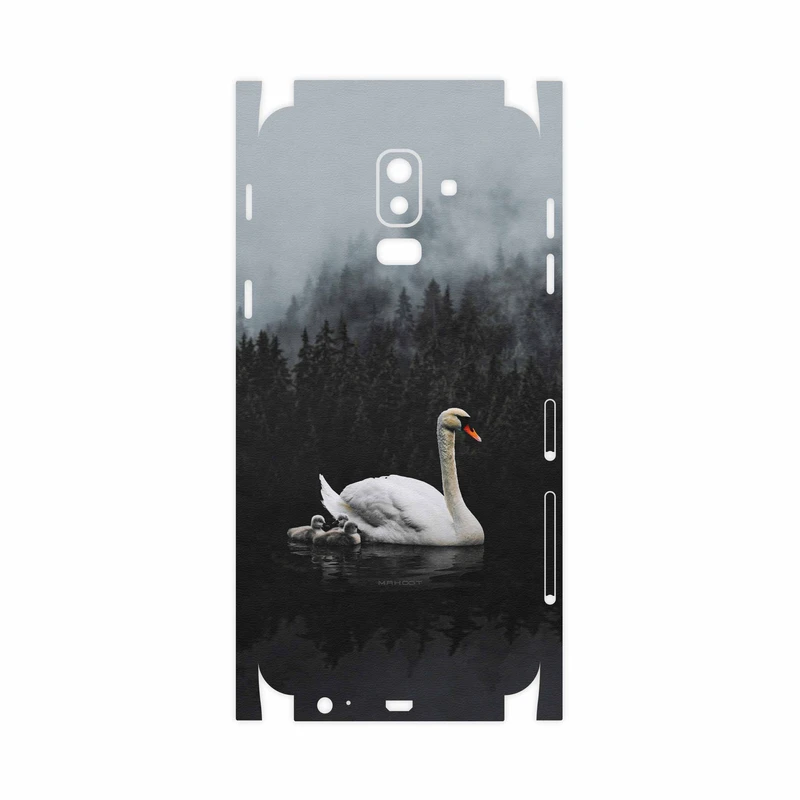برچسب پوششی ماهوت مدل Swan Lake-FullSkin مناسب برای گوشی موبایل سامسونگ Galaxy J8