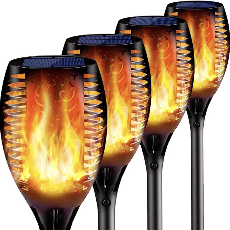 چراغ پارکی خورشیدی مدل XF-6006 مجموعه 4 عددی چراغ پارکی خورشیدی مدل XF-6006 مجموعه 4 عددی